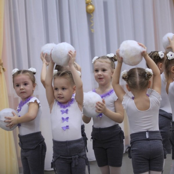 Открытый урок "Ритмика и танец" для детей 4-5 лет
